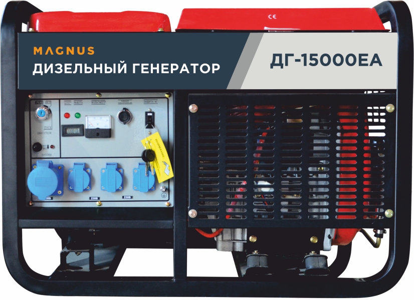 Генератор дизельный Magnus ДГ15000EA с возм.подкл.ATS в Ставрополе